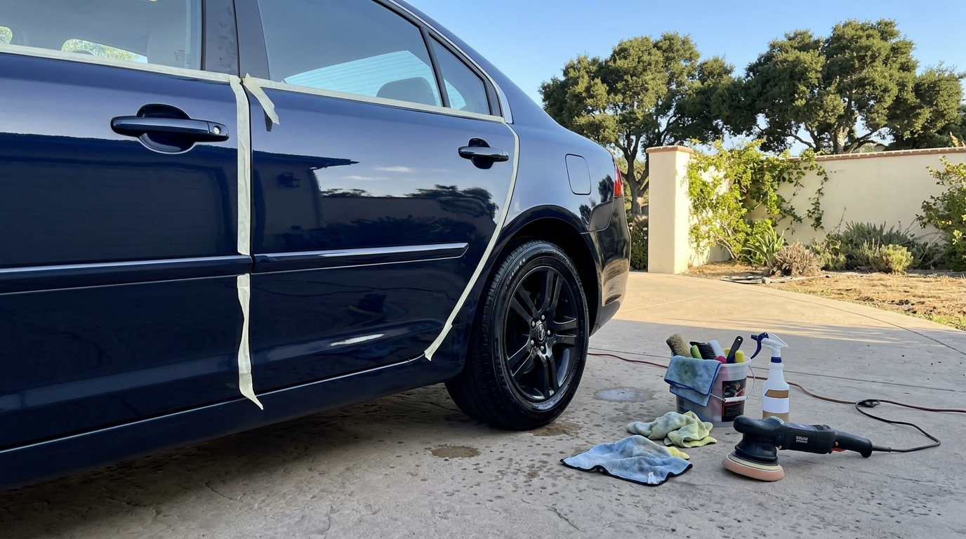 Paint correction — Masked and polished