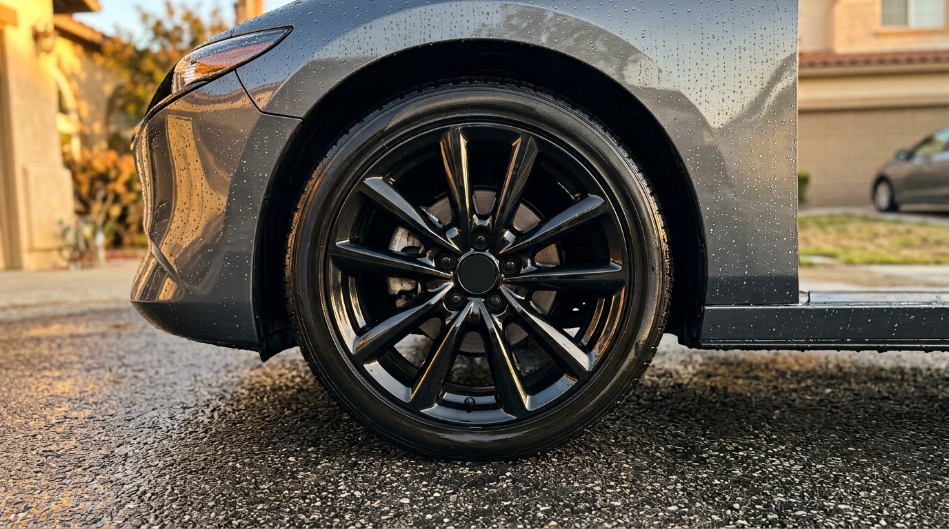 Wheels and tires — Dressed